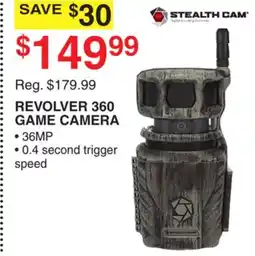 Dunham's Sports STEALTH CAM REVOLVER 360 GAME CAMERA offer