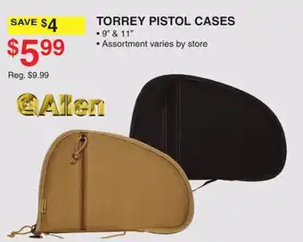 Dunham's Sports TORREY PISTOL CASES offer