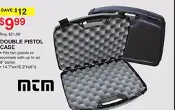 Dunham's Sports DOUBLE PISTOL CASE offer