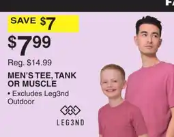 Dunham's Sports MEN'S TEE, TANK OR MUSCLE offer