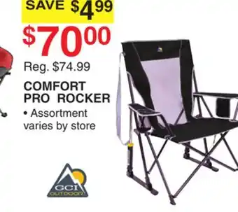 Dunham's Sports COMFORT PRO ROCKER offer