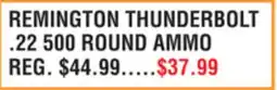 Dunham's Sports REMINGTON THUNDERBOLT offer