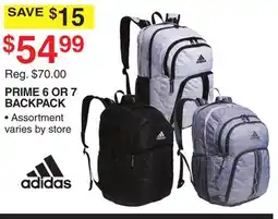 Dunham's Sports ADIDAS PRIME 6 OR 7 BACKPACK offer