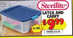 Ollie's STERILITE LATCH AND CARRY offer