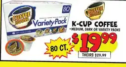 Ollie's K-CUP COFFEE offer