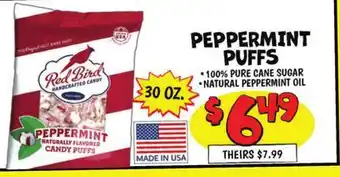 Ollie's PEPPERMINT PUFFS offer