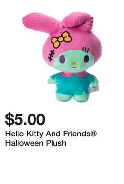Five Below Hello Kitty And Friends Halloween Plush offer