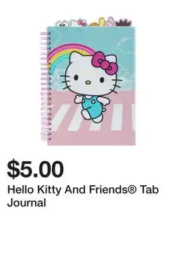 Five Below Hello Kitty And Friends Tab Journal offer
