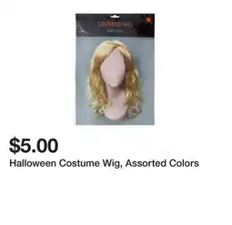 Five Below Halloween Costume Wig, Assorted Colors offer
