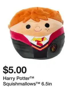 Five Below Harry Potter Squishmallows 6.5in offer