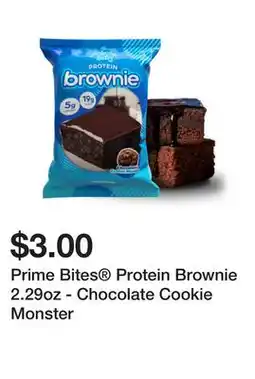 Five Below Prime Bites Protein Brownie 2.29oz - Chocolate Cookie Monster offer