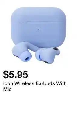 Five Below Icon Wireless Earbuds With Mic offer