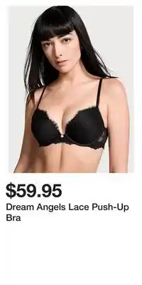 Victoria's Secret Dream Angels Lace Push-Up Bra offer