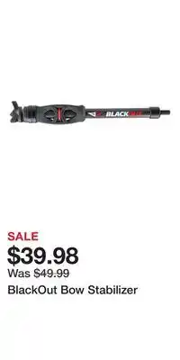 BlackOut Bow Stabilizer