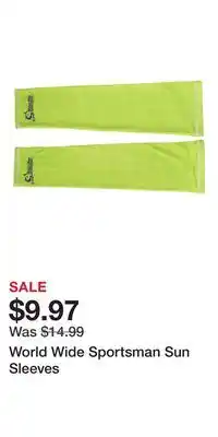 Cabela's World Wide Sportsman Sun Sleeves offer