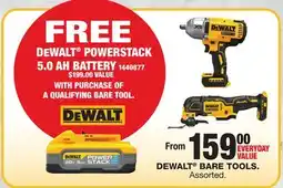 Blain's Farm & Fleet DEWALT BARE TOOLS offer