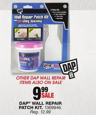 Blain's Farm & Fleet DAP WALL REPAIR PATCH KIT offer