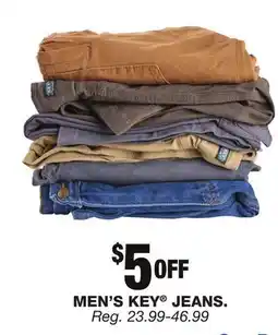Blain's Farm & Fleet MEN'S KEY JEANS offer