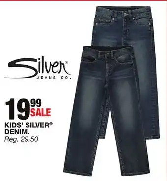 Blain's Farm & Fleet KIDS' SILVER DENIM offer