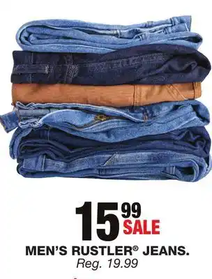 Blain's Farm & Fleet MEN'S RUSTLER JEANS offer