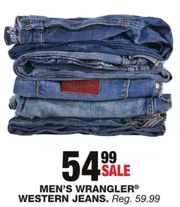 Blain's Farm & Fleet MEN'S WRANGLER WESTERN JEANS offer