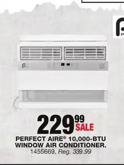 Blain's Farm & Fleet PERFECT AIRE 10,000-BTU WINDOW AIR CONDITIONER offer