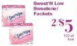 Fine Fare Sweet'N Low Sweetener Packets offer