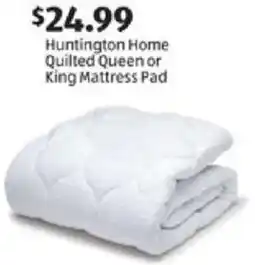 Aldi Huntington Home Quilted Queen or King Mattress Pad offer