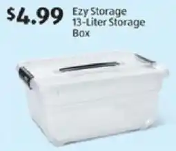 Aldi Ezy Storage 13-Liter Storage Box offer
