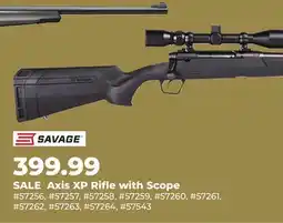 Runnings Axis XP Rifle with Scope offer