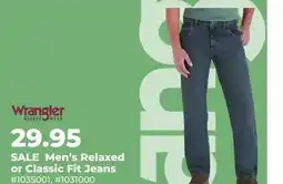 Runnings Men's Relaxed or Classic Fit Jeans offer