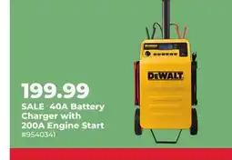 Runnings DeWalt 40A Battery Charger offer
