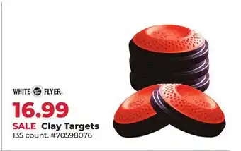 Runnings WHITE FLYER Clay Targets offer