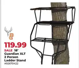Runnings 18' Guardian XLT 2 Person Ladder Stand offer