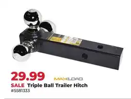 Runnings Triple Ball Trailer Hitch offer
