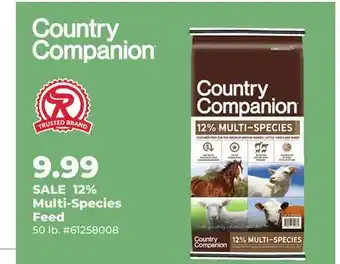 Runnings Country Companion Multi-Species Feed offer