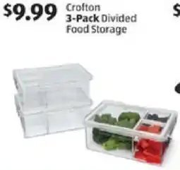 Aldi Crofton 3-Pack Divided Food Storage offer