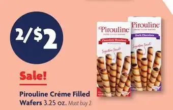 Family Dollar Pirouline Créme Filled Wafers offer