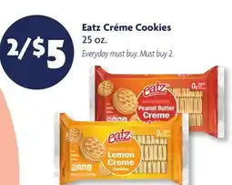 Family Dollar Eatz Créme Cookies offer