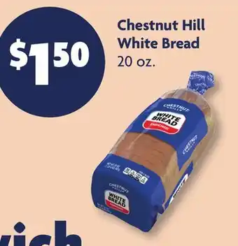 Family Dollar Chestnut Hill White Bread offer