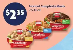 Family Dollar Hormel Compleats Meals offer