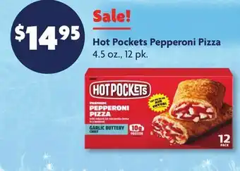 Family Dollar Hot Pockets Pepperoni Pizza offer