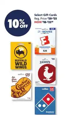 Family Dollar Select Gift Cards offer