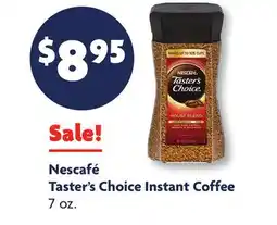 Family Dollar Nescafé Taster's Choice Instant Coffee offer