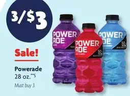 Family Dollar Powerade offer