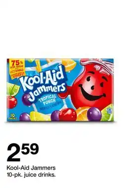 Target Kool-Aid Jammers 10-pk. juice drinks offer