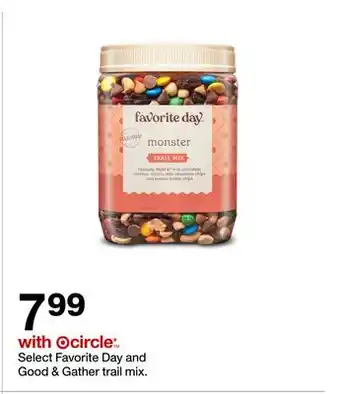 Target Select Favorite Day and Good & Gather trail mix offer