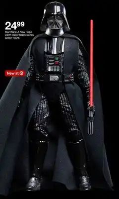 Target Star Wars: A New Hope Darth Vader Black Series action figure offer