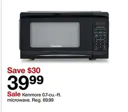 Target Kenmore 0.7-cu.-ft. microwave offer