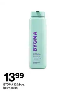 Target BYOMA 13.52 - oz. body lotion offer